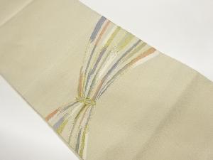 綴れ抽象模様織出し名古屋帯